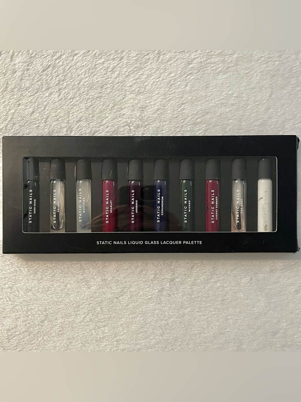 Static Nails Liquid Glass Nail Polish Set